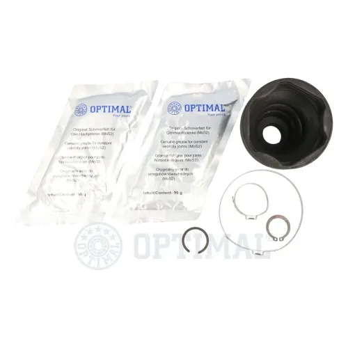 Faltenbalgsatz, Antriebswelle Vorderachse links Vorderachse rechts getriebeseitig OPTIMAL CVB-10404CR Bild Faltenbalgsatz, Antriebswelle Vorderachse links Vorderachse rechts getriebeseitig OPTIMAL CVB-10404CR