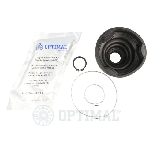 Faltenbalgsatz, Antriebswelle Vorderachse links Vorderachse rechts getriebeseitig OPTIMAL CVB-10406CR Bild Faltenbalgsatz, Antriebswelle Vorderachse links Vorderachse rechts getriebeseitig OPTIMAL CVB-10406CR