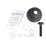 Faltenbalgsatz, Antriebswelle Vorderachse links Vorderachse rechts radseitig OPTIMAL CVB-10425CR