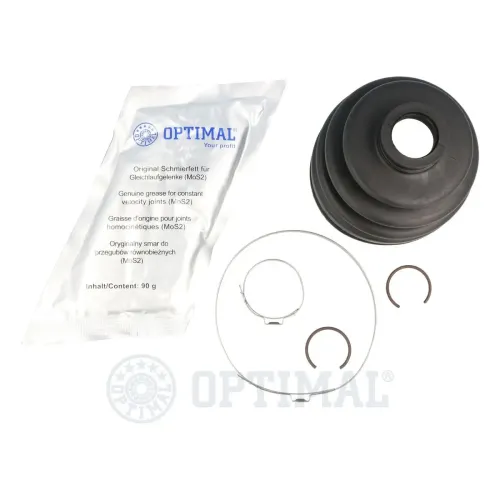 Faltenbalgsatz, Antriebswelle Vorderachse links Vorderachse rechts radseitig OPTIMAL CVB-10447CR Bild Faltenbalgsatz, Antriebswelle Vorderachse links Vorderachse rechts radseitig OPTIMAL CVB-10447CR