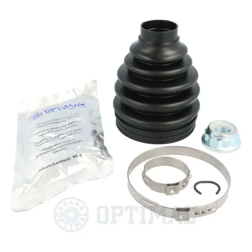 Faltenbalgsatz, Antriebswelle Vorderachse links Vorderachse rechts radseitig OPTIMAL CVB-10541TPE Bild Faltenbalgsatz, Antriebswelle Vorderachse links Vorderachse rechts radseitig OPTIMAL CVB-10541TPE
