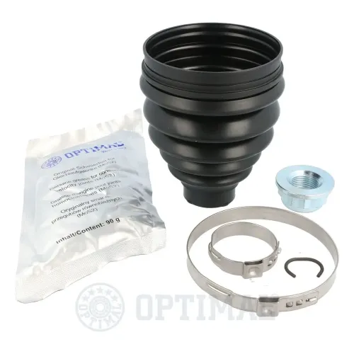 Faltenbalgsatz, Antriebswelle Vorderachse links Vorderachse rechts radseitig OPTIMAL CVB-10541TPE Bild Faltenbalgsatz, Antriebswelle Vorderachse links Vorderachse rechts radseitig OPTIMAL CVB-10541TPE