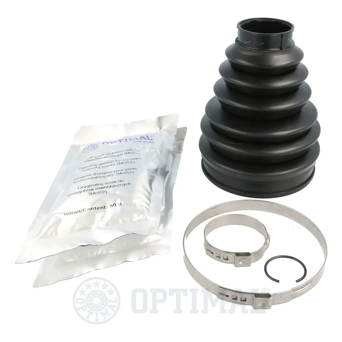 Faltenbalgsatz, Antriebswelle Vorderachse links Vorderachse rechts radseitig OPTIMAL CVB-10551TPE