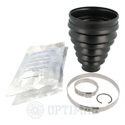 Faltenbalgsatz, Antriebswelle Vorderachse links Vorderachse rechts radseitig OPTIMAL CVB-10551TPE Bild Faltenbalgsatz, Antriebswelle Vorderachse links Vorderachse rechts radseitig OPTIMAL CVB-10551TPE