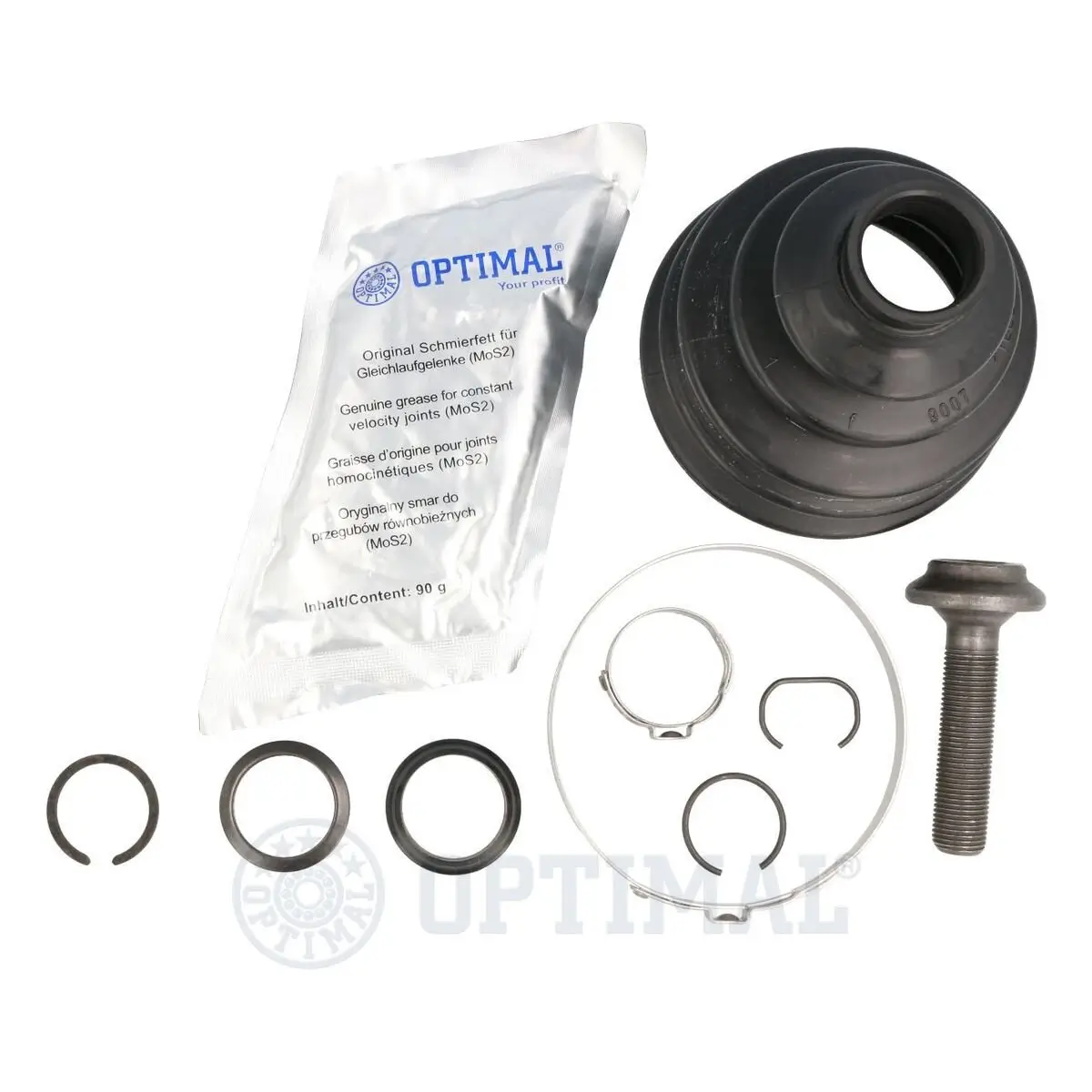 Faltenbalgsatz, Antriebswelle OPTIMAL CVB-10554TPE
