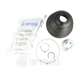 Faltenbalgsatz, Antriebswelle Vorderachse links Vorderachse rechts radseitig OPTIMAL CVB-10587TPE