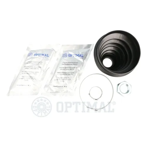 Faltenbalgsatz, Antriebswelle Vorderachse links Vorderachse rechts radseitig OPTIMAL CVB-10605TPE Bild Faltenbalgsatz, Antriebswelle Vorderachse links Vorderachse rechts radseitig OPTIMAL CVB-10605TPE