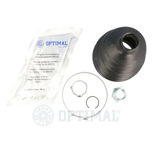 Faltenbalgsatz, Antriebswelle Vorderachse links Vorderachse rechts radseitig OPTIMAL CVB-10621TPE Bild Faltenbalgsatz, Antriebswelle Vorderachse links Vorderachse rechts radseitig OPTIMAL CVB-10621TPE