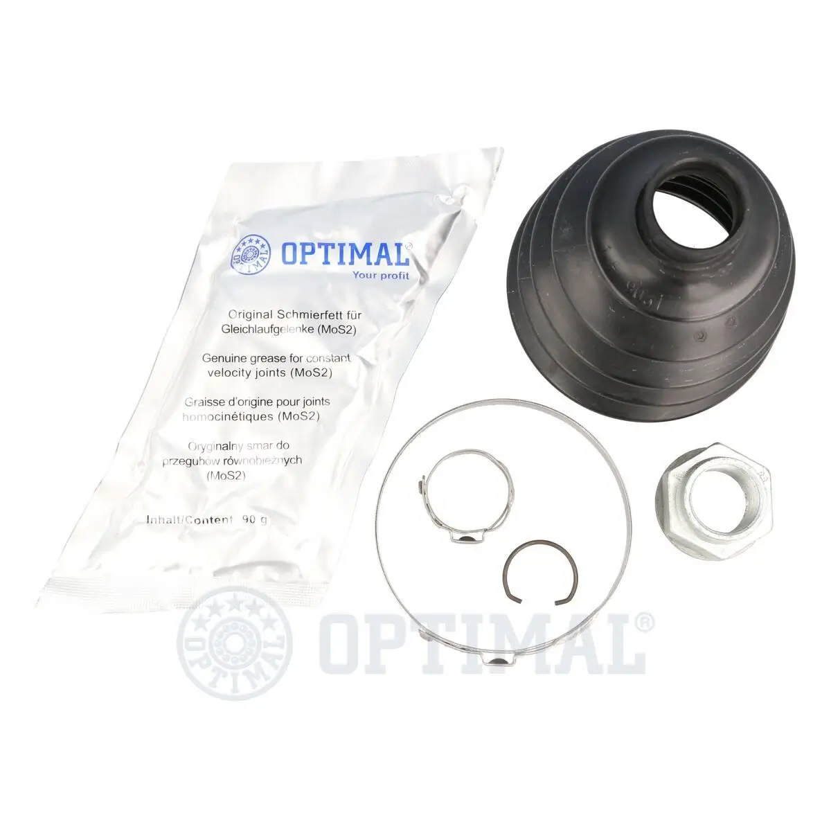 Faltenbalgsatz, Antriebswelle OPTIMAL CVB-10641TPE