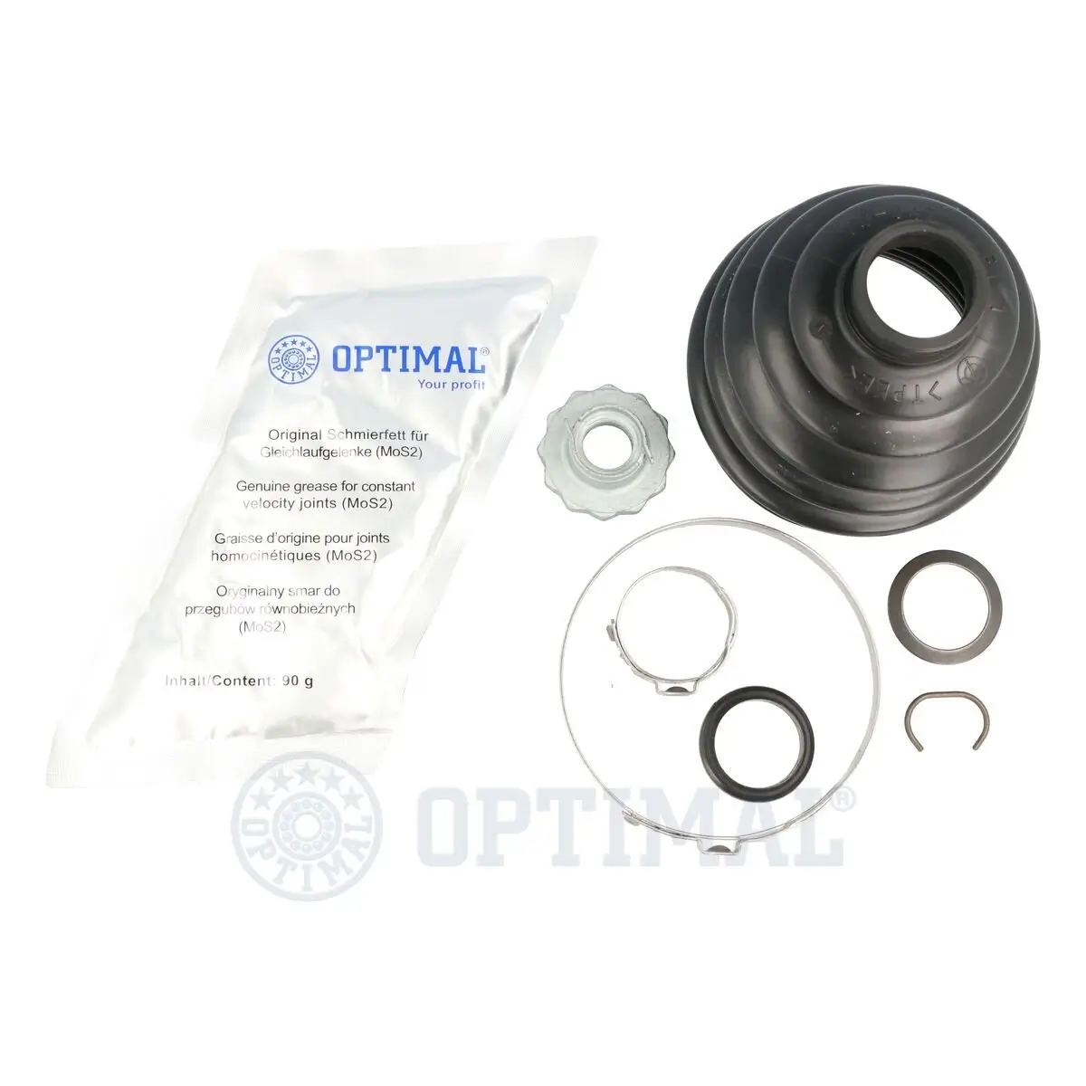 Faltenbalgsatz, Antriebswelle radseitig OPTIMAL CVB-10661TPE