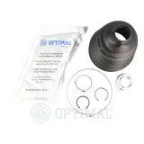 Faltenbalgsatz, Antriebswelle Vorderachse links Vorderachse rechts radseitig OPTIMAL CVB-10707TPE