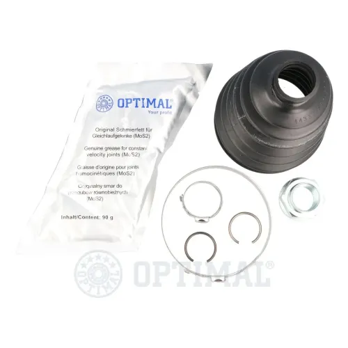 Faltenbalgsatz, Antriebswelle Vorderachse links Vorderachse rechts radseitig OPTIMAL CVB-10707TPE Bild Faltenbalgsatz, Antriebswelle Vorderachse links Vorderachse rechts radseitig OPTIMAL CVB-10707TPE