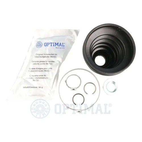 Faltenbalgsatz, Antriebswelle Vorderachse links Vorderachse rechts radseitig OPTIMAL CVB-10707TPE Bild Faltenbalgsatz, Antriebswelle Vorderachse links Vorderachse rechts radseitig OPTIMAL CVB-10707TPE