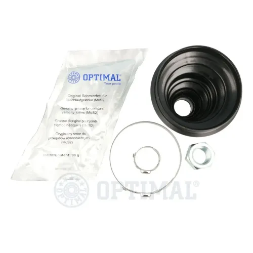 Faltenbalgsatz, Antriebswelle Vorderachse links radseitig OPTIMAL CVB-10721TPE Bild Faltenbalgsatz, Antriebswelle Vorderachse links radseitig OPTIMAL CVB-10721TPE