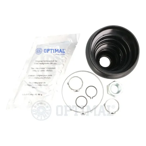 Faltenbalgsatz, Antriebswelle Vorderachse links Vorderachse rechts radseitig OPTIMAL CVB-10742TPE Bild Faltenbalgsatz, Antriebswelle Vorderachse links Vorderachse rechts radseitig OPTIMAL CVB-10742TPE