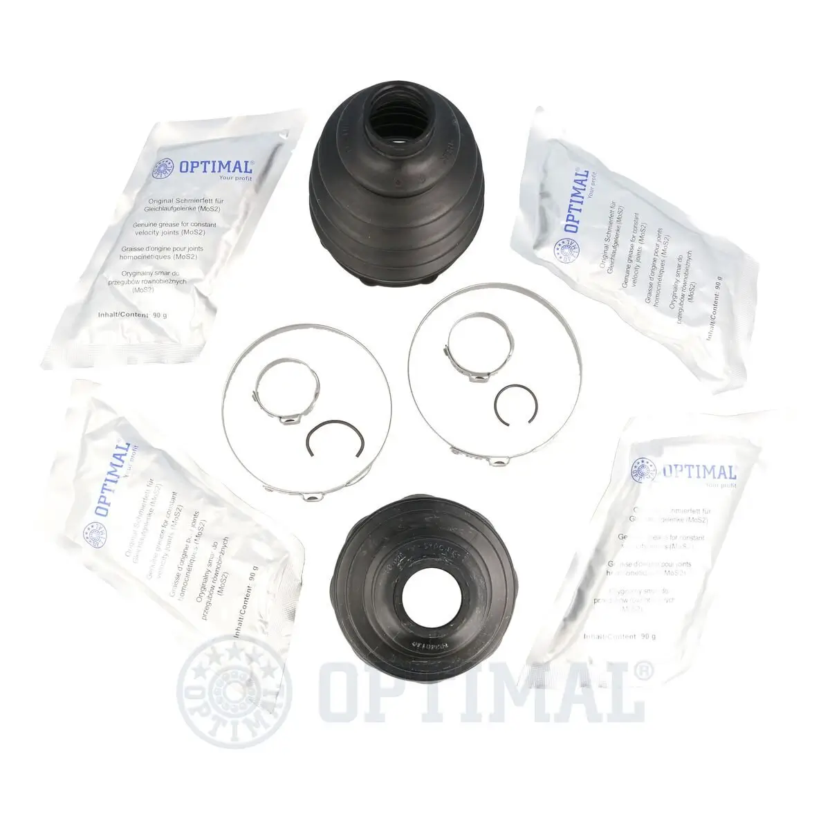 Faltenbalgsatz, Antriebswelle OPTIMAL CVB-10775TPE