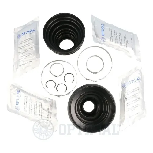 Faltenbalgsatz, Antriebswelle Vorderachse links Vorderachse rechts getriebeseitig radseitig OPTIMAL CVB-10778TPE Bild Faltenbalgsatz, Antriebswelle Vorderachse links Vorderachse rechts getriebeseitig radseitig OPTIMAL CVB-10778TPE