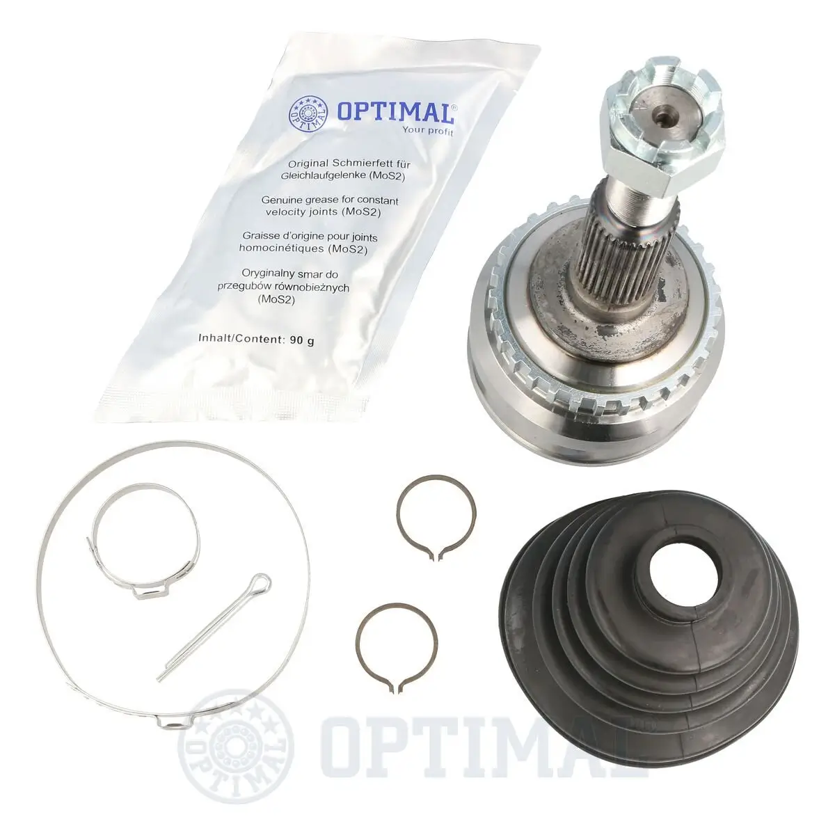 Gelenksatz, Antriebswelle Vorderachse links Vorderachse rechts radseitig OPTIMAL CW-2533