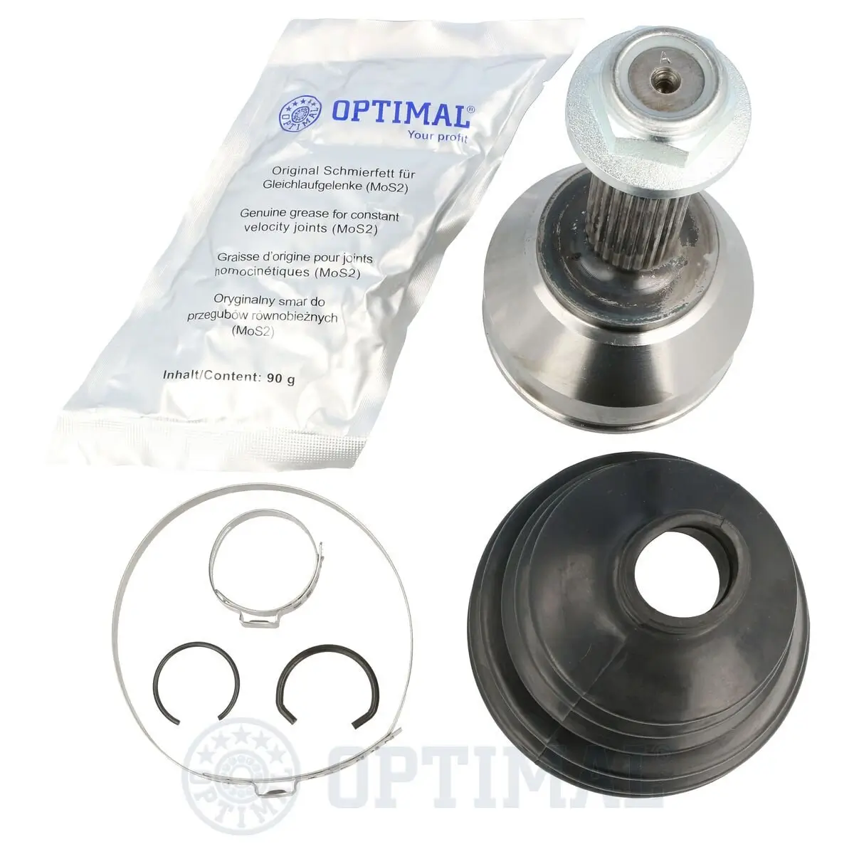 Gelenksatz, Antriebswelle Vorderachse links Vorderachse rechts radseitig OPTIMAL CW-2536