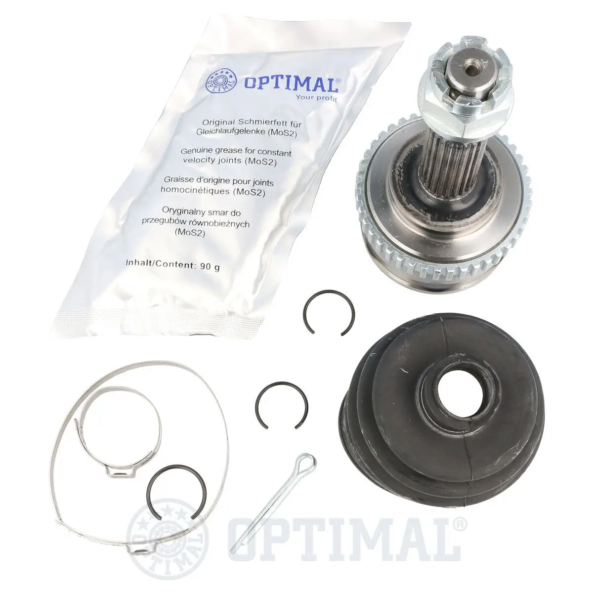 Gelenksatz, Antriebswelle Vorderachse links Vorderachse rechts radseitig OPTIMAL CW-2548