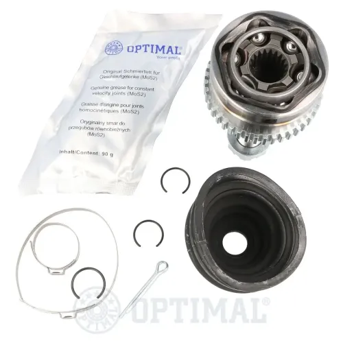 Gelenksatz, Antriebswelle Vorderachse links Vorderachse rechts radseitig OPTIMAL CW-2548 Bild Gelenksatz, Antriebswelle Vorderachse links Vorderachse rechts radseitig OPTIMAL CW-2548