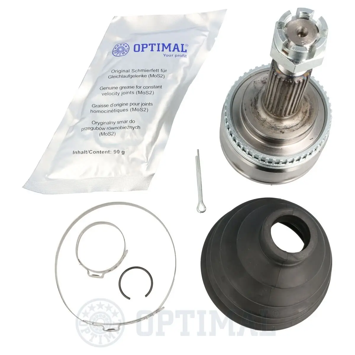 Gelenksatz, Antriebswelle Vorderachse links Vorderachse rechts radseitig OPTIMAL CW-2609