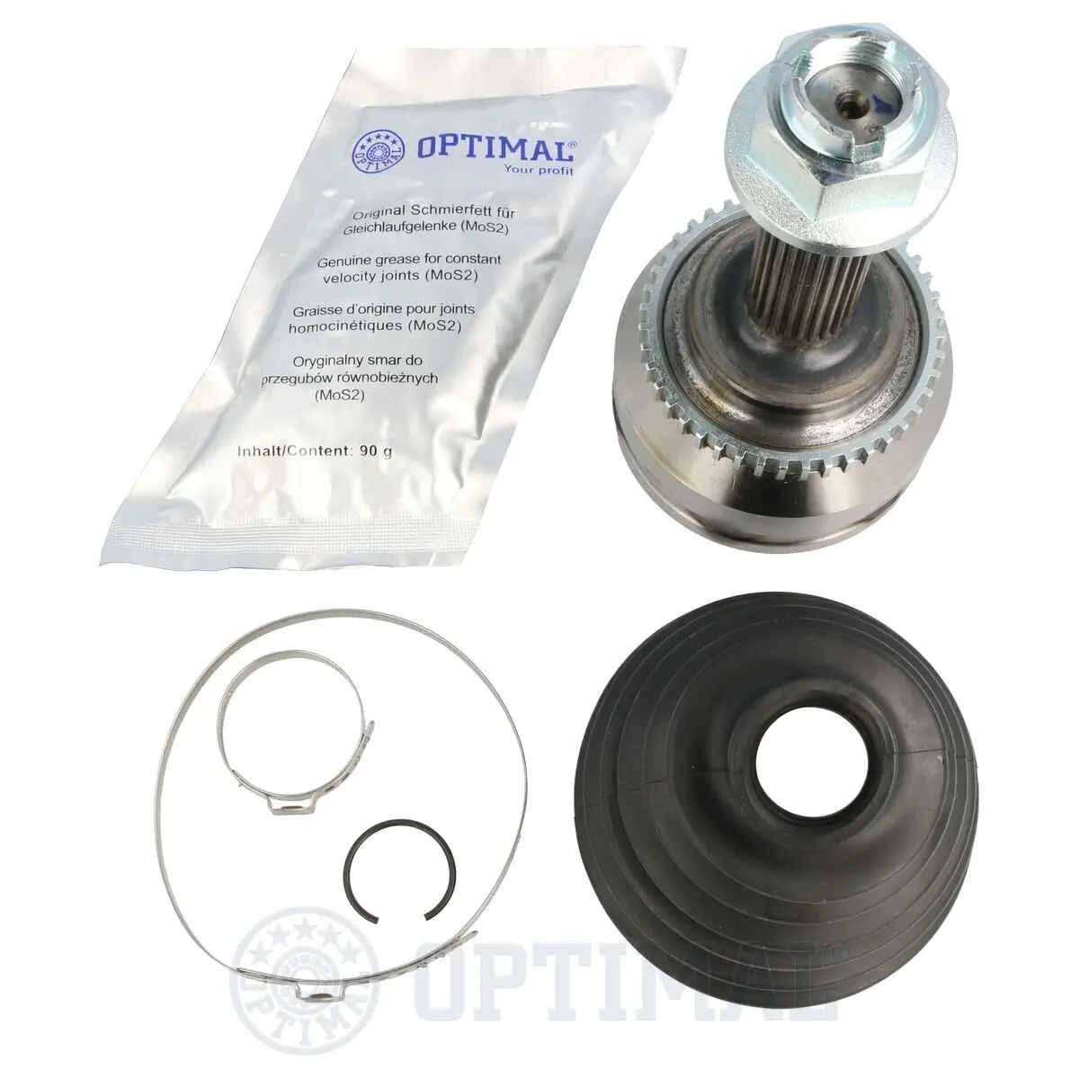 Gelenksatz, Antriebswelle Vorderachse links Vorderachse rechts radseitig OPTIMAL CW-2627