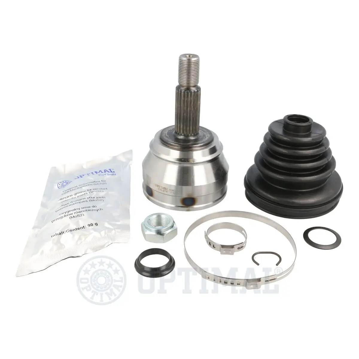 Gelenksatz, Antriebswelle Vorderachse links Vorderachse rechts radseitig OPTIMAL CW-2741