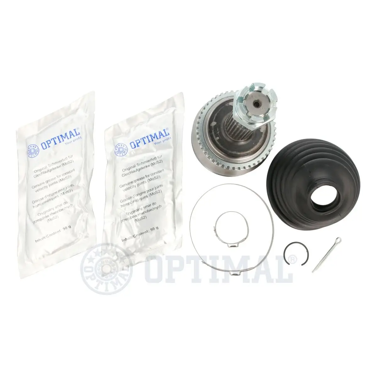 Gelenksatz, Antriebswelle Vorderachse links Vorderachse rechts radseitig OPTIMAL CW-2847