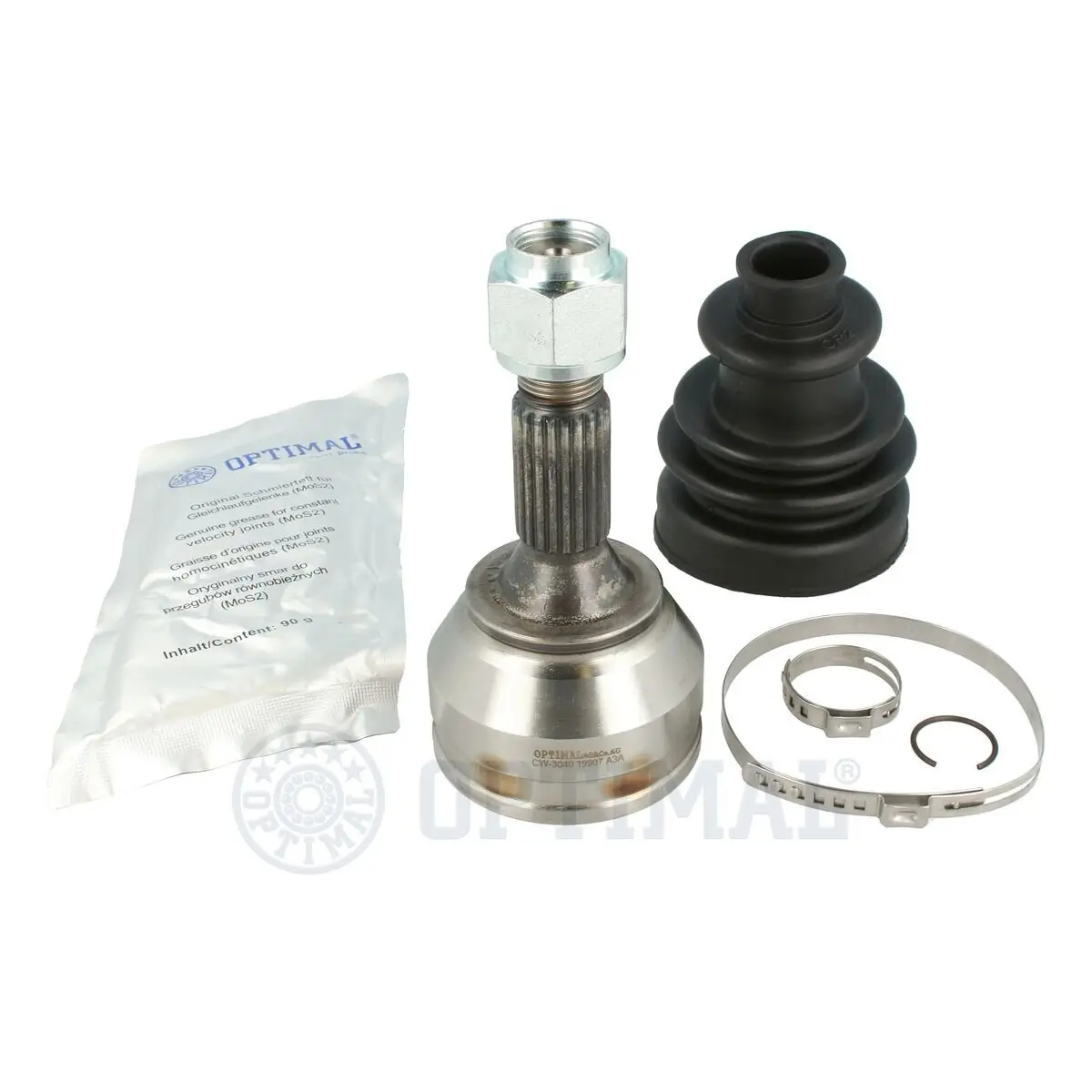 Gelenksatz, Antriebswelle Vorderachse radseitig OPTIMAL CW-3040