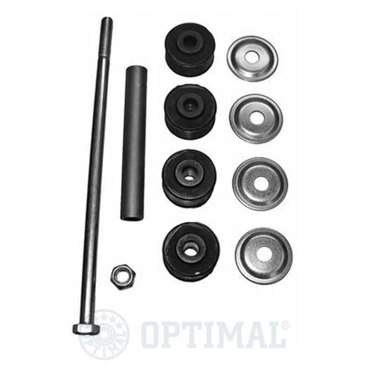 Reparatursatz, Stabilisatorkoppelstange Vorderachse beidseitig OPTIMAL F8-5711