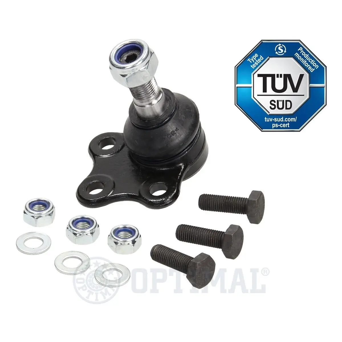 Trag-/Führungsgelenk Vorderachse links Vorderachse rechts unten OPTIMAL G3-977