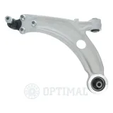 Lenker, Radaufhängung unten Vorderachse links OPTIMAL G6-2026S