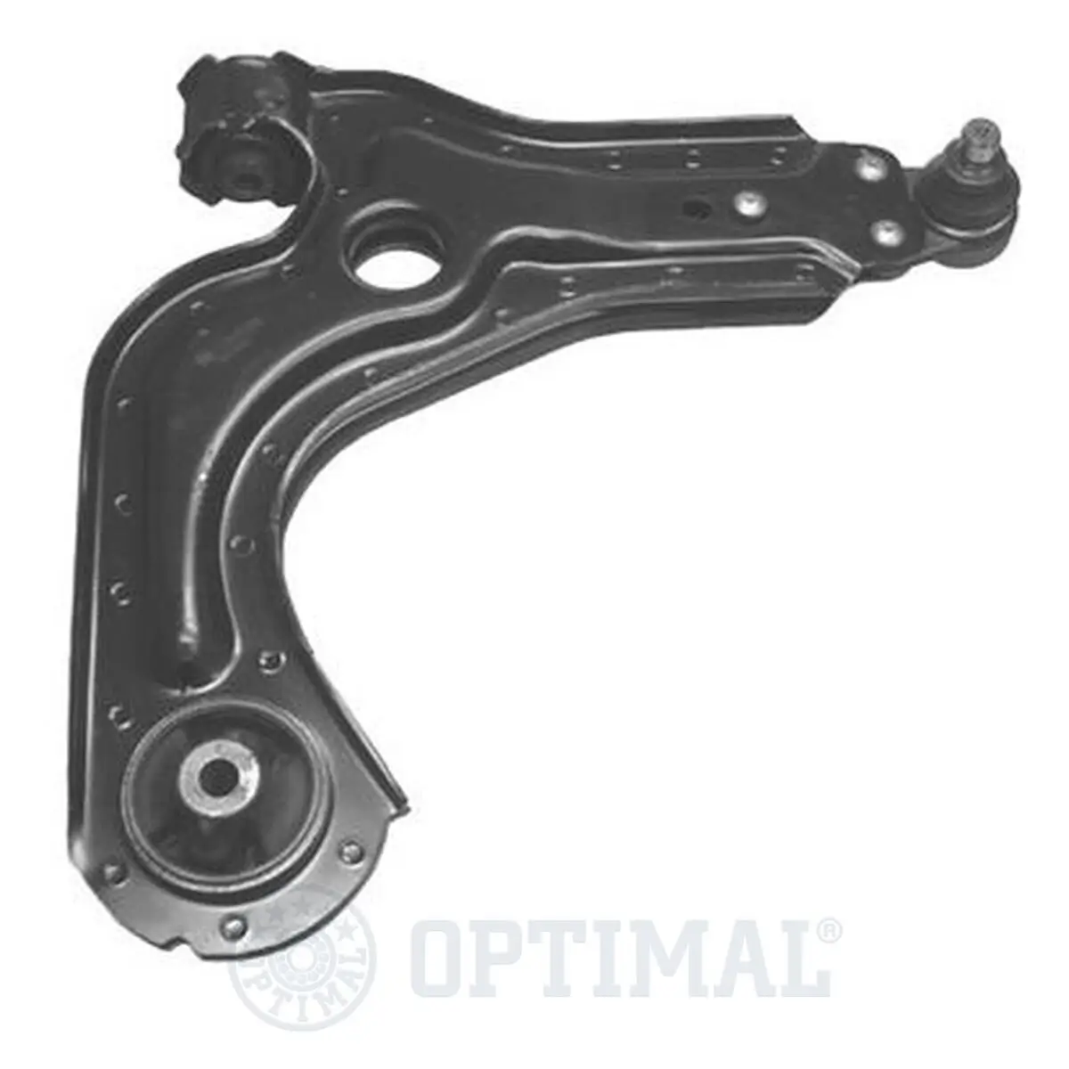 Lenker, Radaufhängung rechts Vorderachse OPTIMAL G6-651