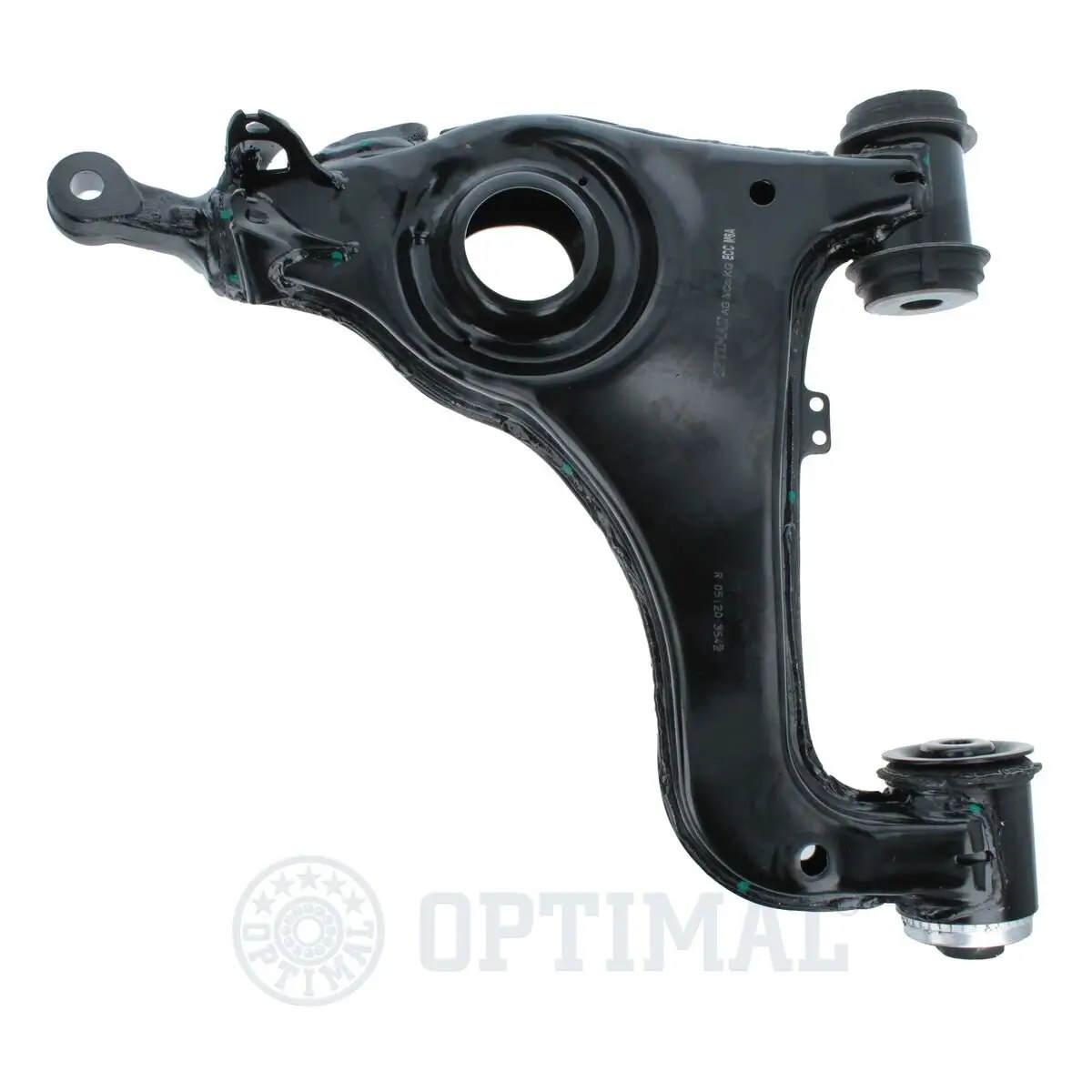 Lenker, Radaufhängung rechts unten Vorderachse OPTIMAL G6-695A