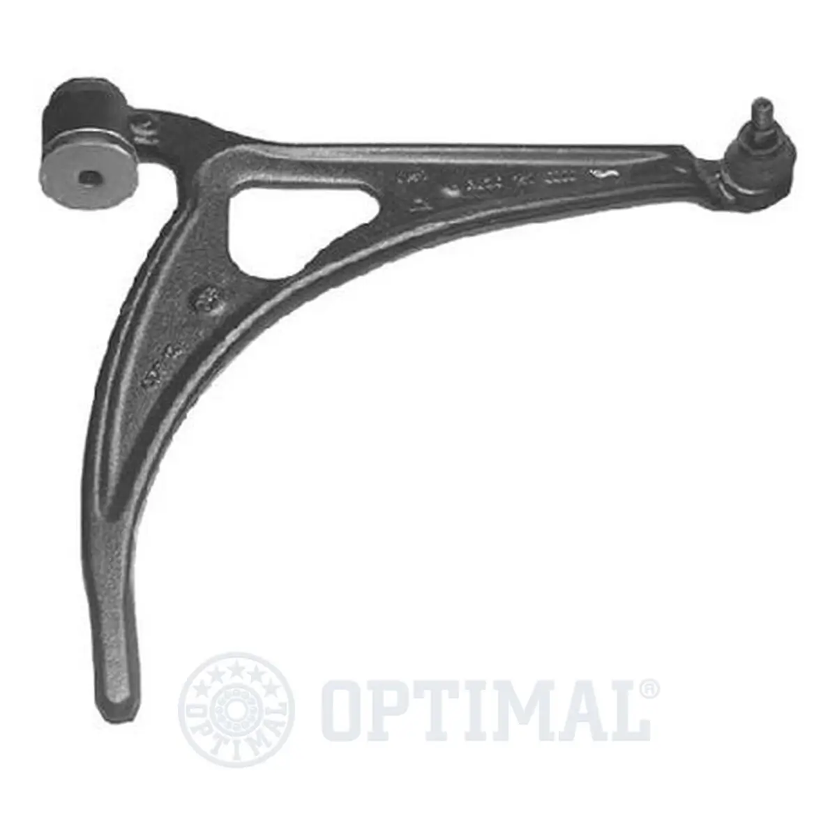 Lenker, Radaufhängung rechts unten Vorderachse OPTIMAL G6-869