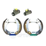 Bremsbackensatz Hinterachse OPTIMAL OP-BSK00016