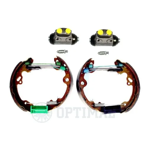 Bremsbackensatz Hinterachse OPTIMAL OP-BSK00045 Bild Bremsbackensatz Hinterachse OPTIMAL OP-BSK00045