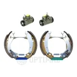 Bremsbackensatz Hinterachse OPTIMAL OP-BSK00067