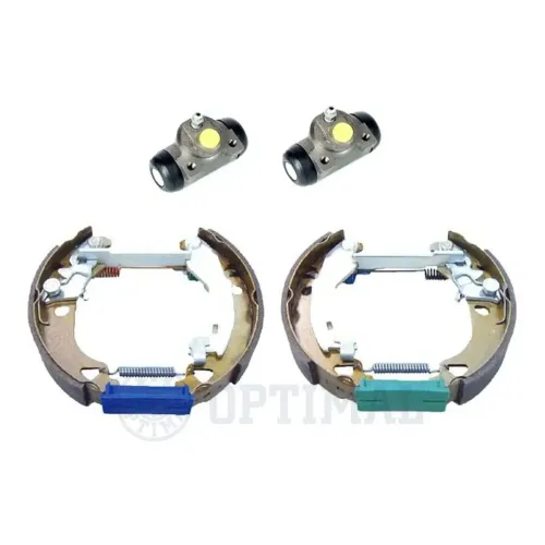 Bremsbackensatz Hinterachse OPTIMAL OP-BSK00081 Bild Bremsbackensatz Hinterachse OPTIMAL OP-BSK00081