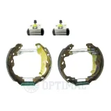 Bremsbackensatz Hinterachse OPTIMAL OP-BSK00123