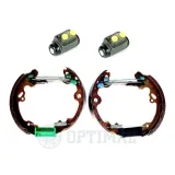 Bremsbackensatz Hinterachse OPTIMAL OP-BSK00153