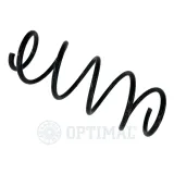 Fahrwerksfeder Vorderachse OPTIMAL OP-CSP01010