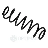 Fahrwerksfeder Hinterachse OPTIMAL OP-CSP01410