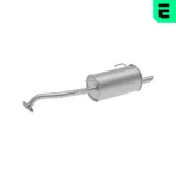 Endschalldämpfer hinten OPTIMAL OP-EES35029-OV