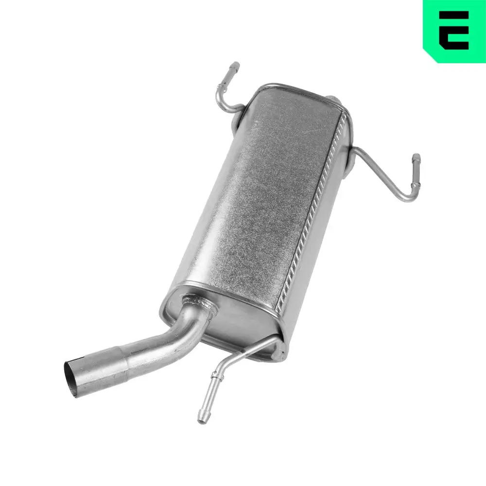 Endschalldämpfer hinten OPTIMAL OP-EES37055-OV