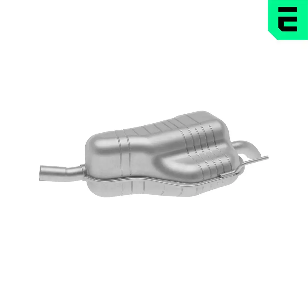 Endschalldämpfer hinten OPTIMAL OP-EES37113-CL