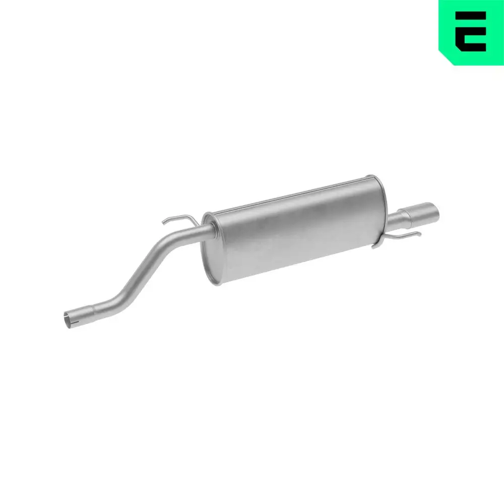 Endschalldämpfer hinten OPTIMAL OP-EES37345-OV