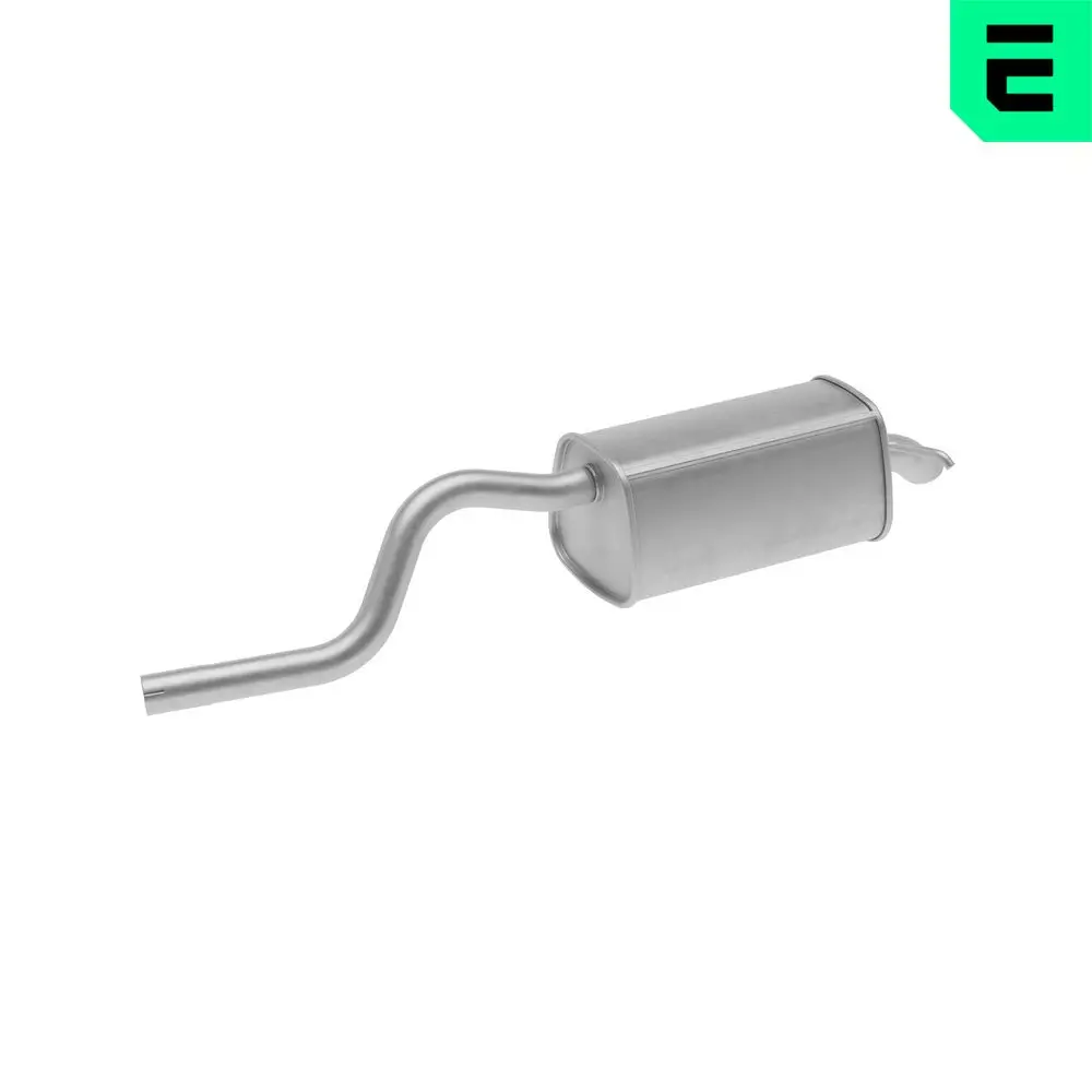Endschalldämpfer hinten OPTIMAL OP-EES42137-OV