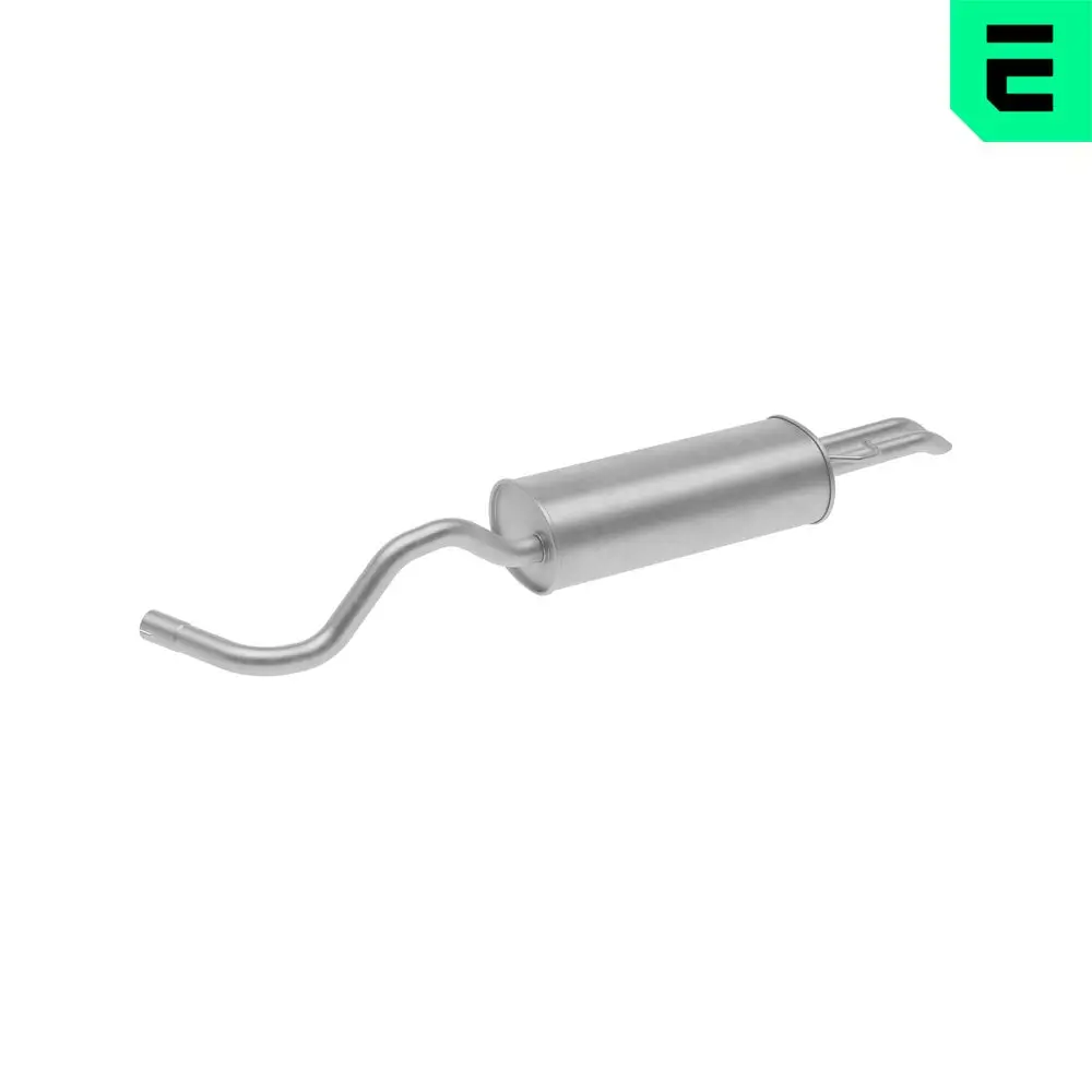 Endschalldämpfer hinten OPTIMAL OP-EES60072-OV